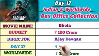 Bhola Day 17 Official Collection | Bhola Worldwide Collection Day 17