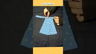 A Line Skirt Cutting method #easytips #skirt