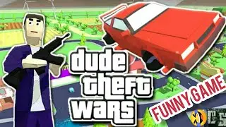 DUDE THEFT WARS ANDROID GAME || IS FUNNY 🤣 GAME || IT APP PROVIDE MULTIPLE PLATFORMS | 🌈 |4U