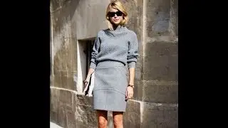 The Cool and Chic Grey Color Fall Street Looks Collection.