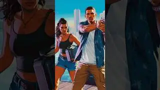 gta 6 cover art and in game footages #ytshorts #shorts #gaming #games #gta6 #gtaonline #rockstar