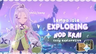 ⁺˖ Исследование Нодкрая (остров Лемпо) ⁺˖ 🌷♡ Уютный геймплей Genshin