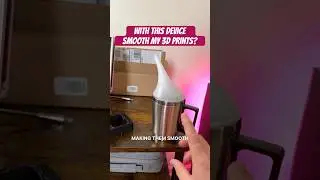 Smoothing 3D Printed Parts with Acetone Vapor