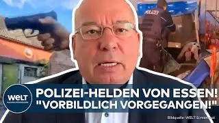 ESSEN: Polizisten stoppen Amoktäter! 