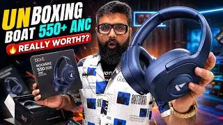 boAt Rockerz Plus 550 ANC Unboxing + Review | Best Headphones Under ₹2000?