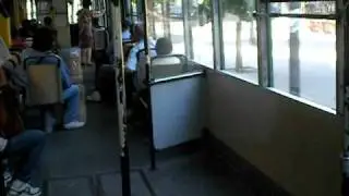 ROMA tram Stanga da Termini a Porta Maggiore - linea 5 tram n° 7111 ex-Stefer