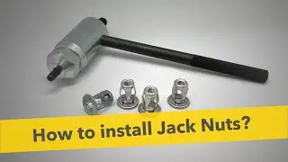 Jack Nut Installation Using the FAR KJ15 Rivnut Tool
