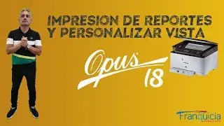 Impresión de reportes y vistas personalizadas en OPUS 18 por Arq. Everardo López
