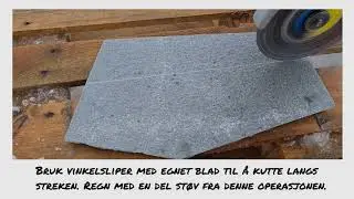 Hvordan legge tilpassede bruddheller? En kort forklaring fra Sæthre Stenidustri