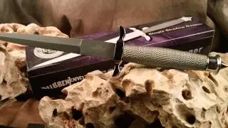 Gil Hibben Damascus Silver Shadow Knife
