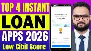TOP 4 LOAN APP 2026 | Best Loan App for Low Cibil | Aadhar Loan Apps 2026
