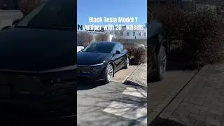 My New Black Tesla Model Y Juniper with 20&rdquo; wheels