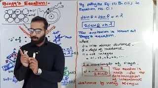 Bragg's equation || Bragg's law || mathmatical derivation of Bragg's equation