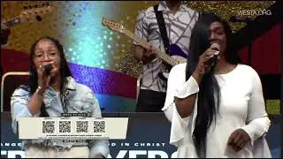 West Angeles COGIC sings Blessing Medley by John P Kee&rsquo;s VIP Mass Choir 2025 👏🏽👏🏽