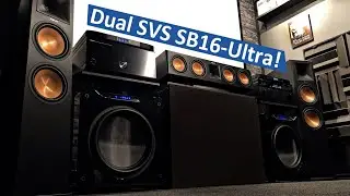 Dual SVS SB16-Ultra - Subwoofer Demo - 7.2.4 Dolby Atmos / DTS:X - Klipsch & SVS Home Theater Room