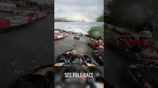 RAINY CHAOS #karting #overtake #f1 #racing #wet