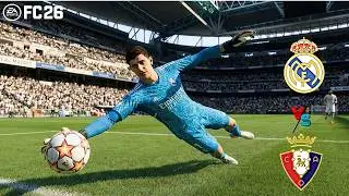 Real Madrid vs Osasuna | FC 26 Next-Gen Football Gameplay