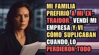 MI FAMILIA PREFIRIÓ A MI EX-TRAIDOR. VENDÍ MI EMPRESA Y VI CÓMO SUPLICABAN CUANDO LO PERDIERON TODO