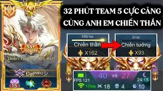 [Team 5] Tổng Hợp Những Trận Đấu Cực Căng Thẳng Cùng Đồng Đội Trên Rank Chiến Thần Của Đạt Wiro AOV