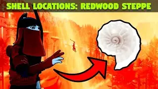 The Pathless | Shell Locations | Redwood Steppe