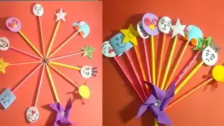How to make pencil topper||Super Easy way to make pencil topper||Pencil topper step by step
