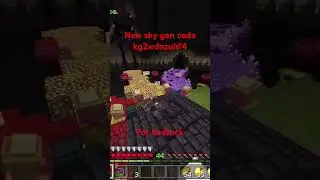 New sky gen #minecraft #minecraftshorts #youtubeshorts #skygen #bedrockpvp #bedrock