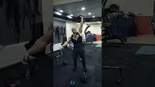 Kettlebells 32+24 kg #strongman #workout #armwrestling #2023 #power #ukraine #fitness #kettlebell