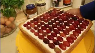 Soothing Grape Pie Filling. Asmr. Relaxing video clip.