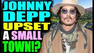 Johnny Depp UPSET small town over Rum Diary!?