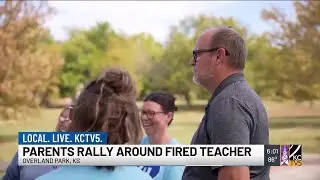 Blue Valley parents outraged after beloved teacher terminated, demand policy change