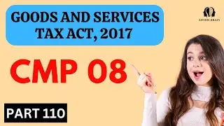 What is CMP 08? Part 110 | GST Act 2017 #gst #gstr #cmp08 #tax #gstn