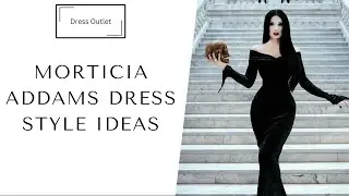 Morticia Addams Dresses Ideas