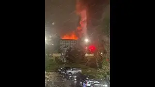 Ukrainian Missile (Flamingo?) Strike on Bryansk Electronics Factory & Power Station in Belgorod