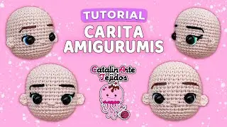 Hagamos la carita de nuestros amigurumis | CatalinArte Tejidos