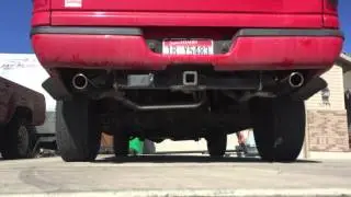 American thunder series flowmaster exhaust on my 1999 Dodge Ram 1500 Sport V8 magnum 5.9l