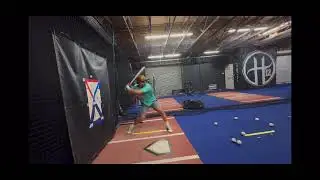 Italian Catcher Prospect, Swings and Receiving