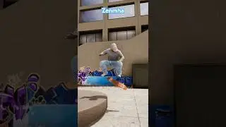 Daewon Song challenge Manual Hopping slow mo session: skate sim #sessionskatesim #sessiongame