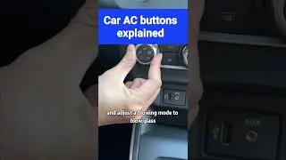 Car Ac Buttons Explained #shorts