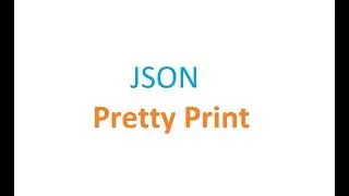 JSON pretty print with python