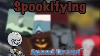 I Made Horror Art In Roblox Speed Draw&hellip;