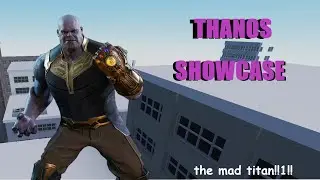 Thanos Showcase | Super Universe Battlegrounds