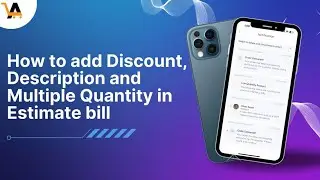 How to Add Gst, Discount, description and multiple quantity in Generate Bill