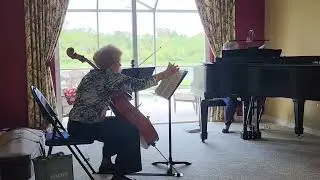 Braden Piano Trio (Bonnie Wolfgram, Piano; Alan Staples, Violin; Joan Staples, Cello), 6-7-25 Part 1