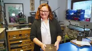 HeimArt -  Zu Besuch bei einer Buchbinderin
