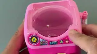 Satisfying Mini washing machine unboxing/toys review/asmr
