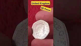United Kingdom, 2007, 50 Pence, 100 years of Scouting. #coins #oldcoin #history