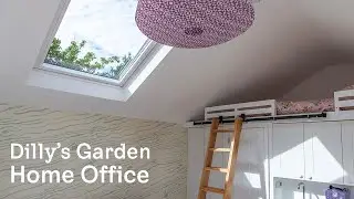 Dilly's Garden Home Office Transformation