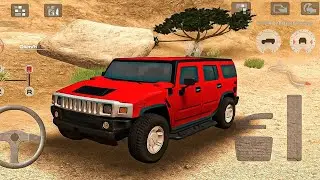 Red Jeep SUV Offroad Challenge &ndash; Tough Desert Terrain! | Android Gameplay