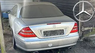 ABANDONED MERCEDES CL600 V12 493HP C215
