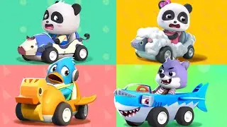 楽しいかくれんぼ☆はたらく車 | 赤ちゃんが喜ぶ歌 | 子供の歌 | 童謡 | アニメ | 動画 | ベビーバス| BabyBus